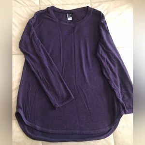 Womens purple pj top